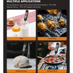 TP101 Dijital Gıda - Elektronik Sıvı Sıcaklık Kalemi