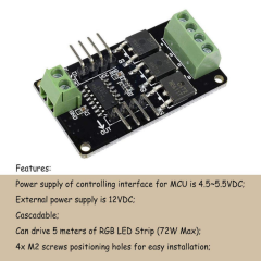 Renkli RGB Şerit LED Sürücü Modülü (Yeni Sürüm)