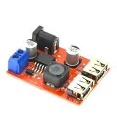 LM2596S Çift USB Voltaj Düşürücü Modülü