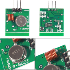 315MHz Kablosuz Alıcı Verici Modülü