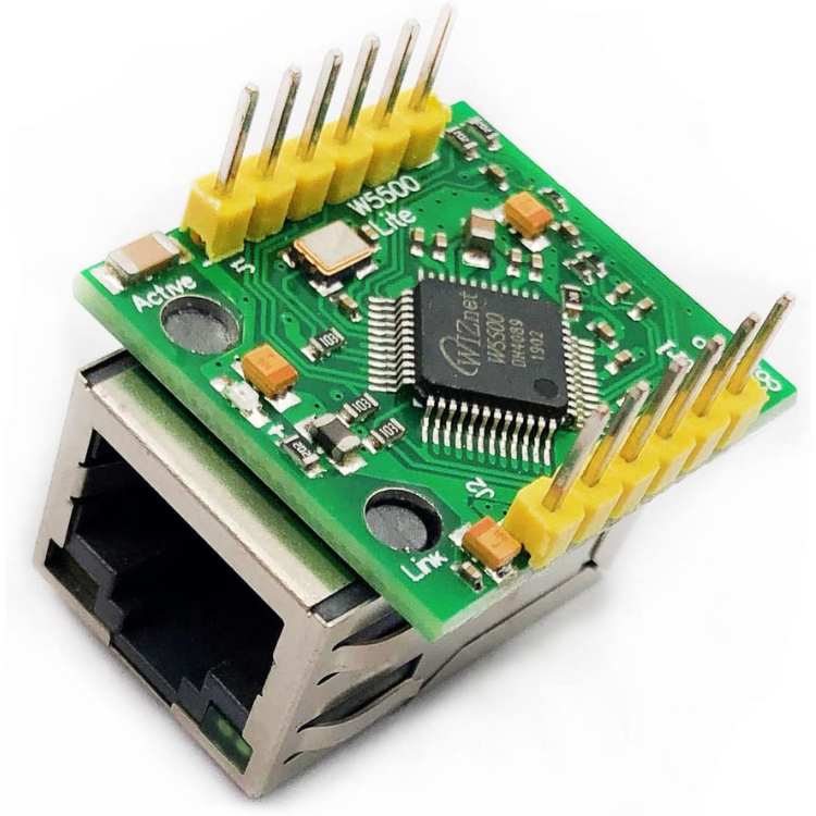 SPI'dan Ethernet/TCP/IP Dönüştürücü