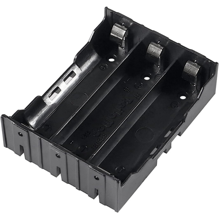 18650 Pil Kutusu 3 Bölmeli