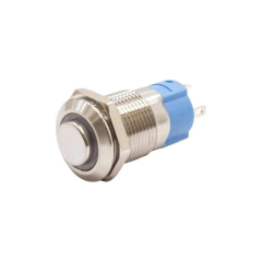 12A-G1Z 12 mm Çıkık Anahtarlı Işıklı Metal Buton