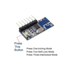 RX480-E 433MHz RF Alıcı Modülü