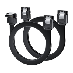 SATA 3 Disk Kablosu (90 Derece, Kilit Mekanizmalı)