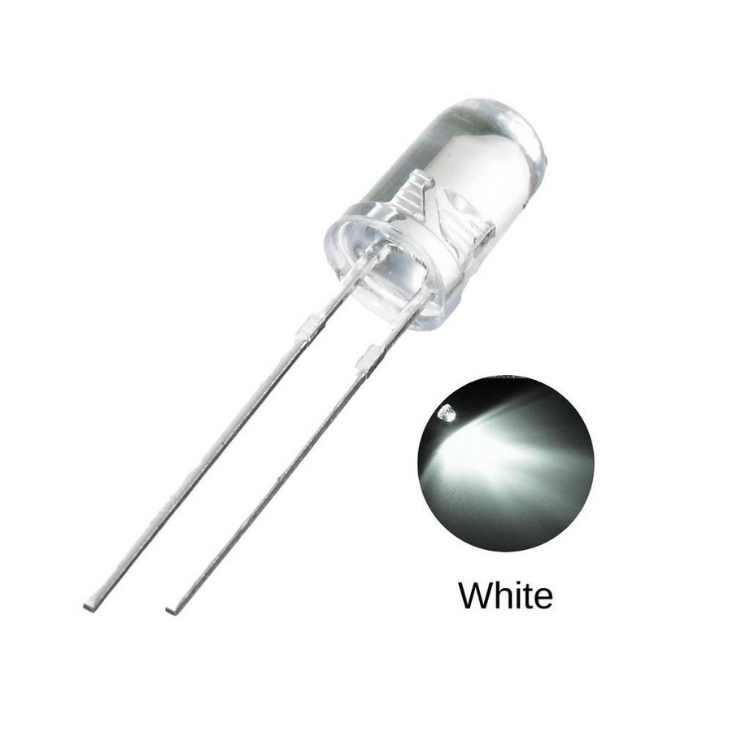 5mm Flaşör Led - 5 Adet