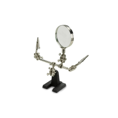 Büyüteçli Kart Tutucu - Lehimleme Standı