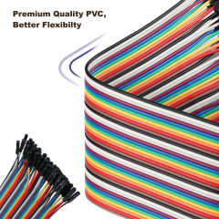 Dişi - Dişi Jumper Cable 20 cm 40 Pin