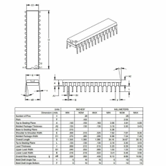 PIC16F72-I/SP SP DIP-28 8-Bit 20 MHz Entegre