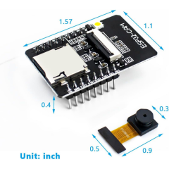 ESP32-CAM WiFi + Bluetooth Geliştirme Kartı
