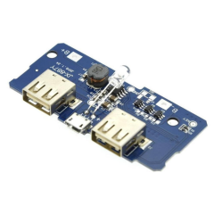 5V 2A 18650 Çift USB Lityum Batarya Şarj Modülü