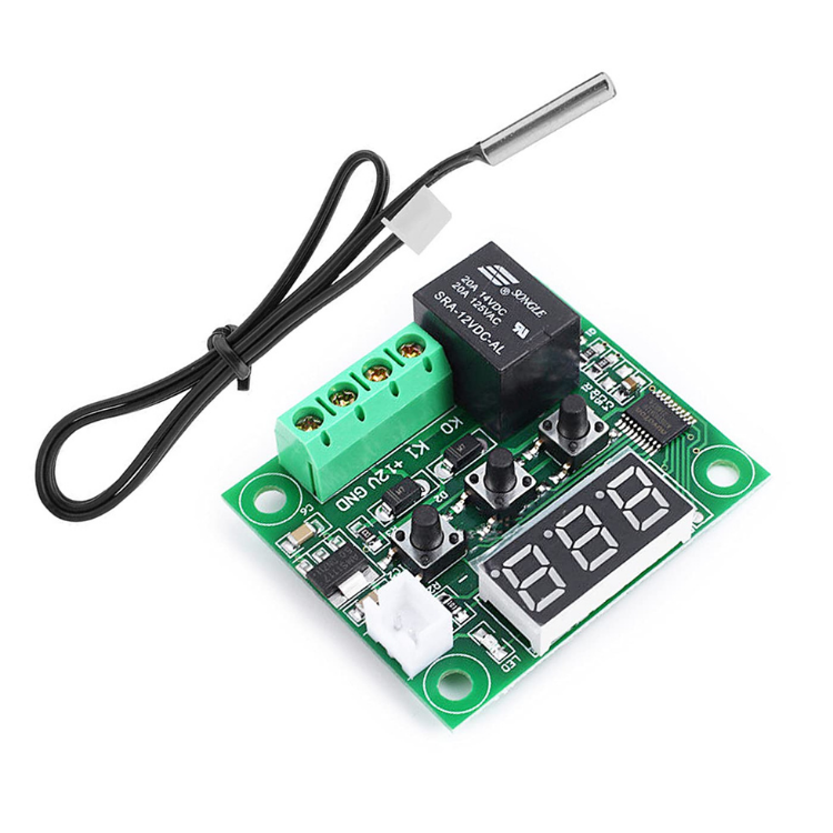 W1209 Dijital Termostat Röle Modülü - Sıcaklık Kontrol