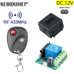 433 Mhz RF Uzaktan Kumanda 10A Alıcı Verici Seti (12V)