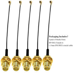 RP-SMA Erkek - U.FL (IPEX) Anten Kablosu