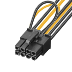 SATA Güç Kablosu to PCI-e 8 Pin (6+2) Dönüştürücü Güç Kablosu