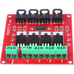Arduino 4 Kanal IRF540 MOSFET Modülü - 100V 3A
