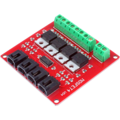 Arduino 4 Kanal IRF540 MOSFET Modülü - 100V 3A