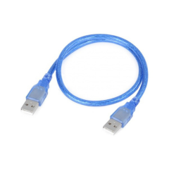 USB 2.0 Erkek-Erkek Şarj ve Data Kablosu 50 cm