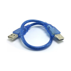 USB 2.0 Erkek-Erkek Şarj ve Data Kablosu 50 cm