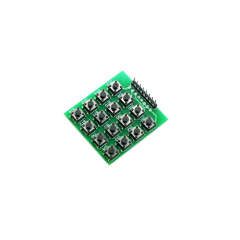 16 Butonlu 4x4 Matrix Tuş Takımı