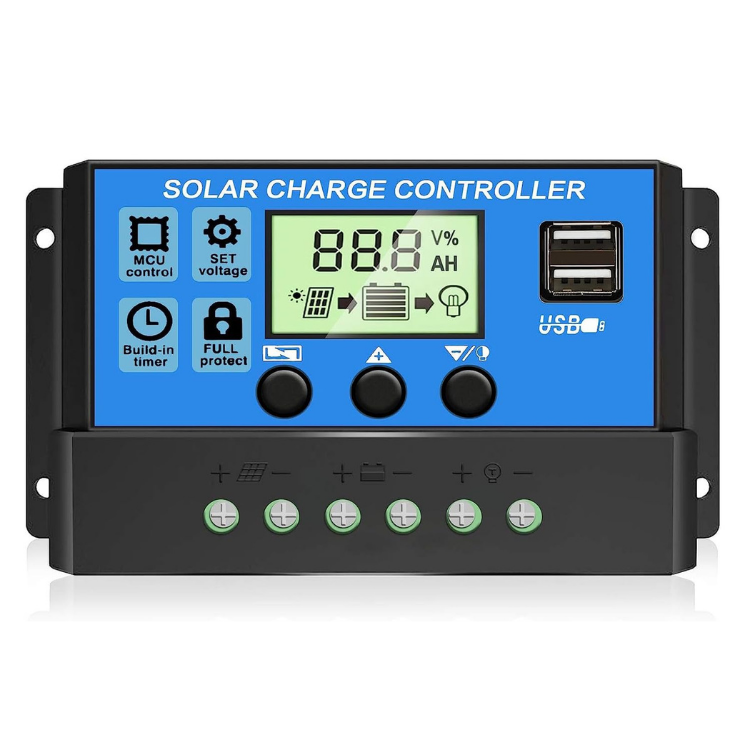 Akıllı Güneş Paneli Şarj Kontrol Cihazı Regülatörü -20A-30A
