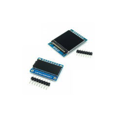 0.96'' 7 Pin OLED Ekran Modülü Mavi