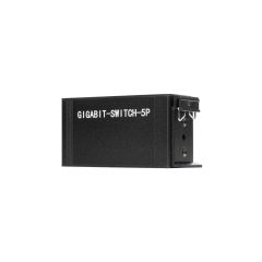 Endüstriyel 5 Port Gigabit Ethernet Switch - DIN Ray Montajlı