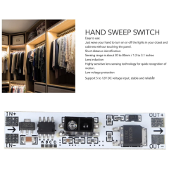 DC 5-24V 12V Kısa Mesafe Tarama Modülü