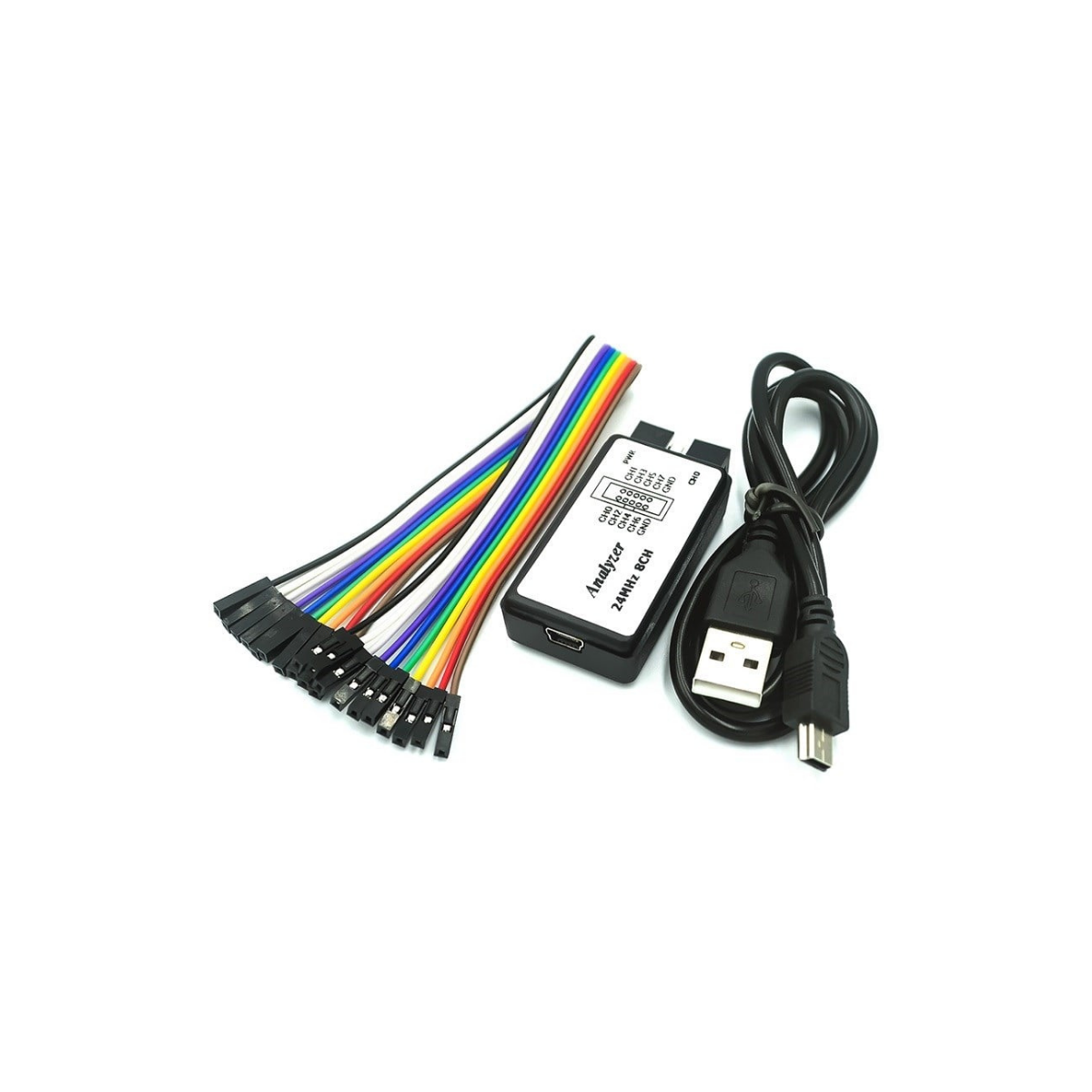 USB Lojik Analizör - 24 MHz 8 Kanal