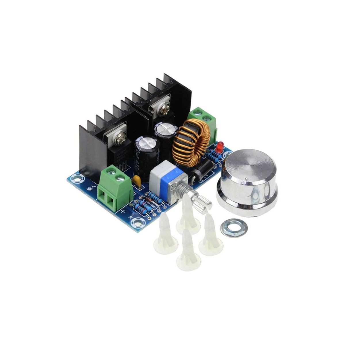 XL4016 Potans (DC-DC Ayarlanabilir Voltaj Düşürücü)