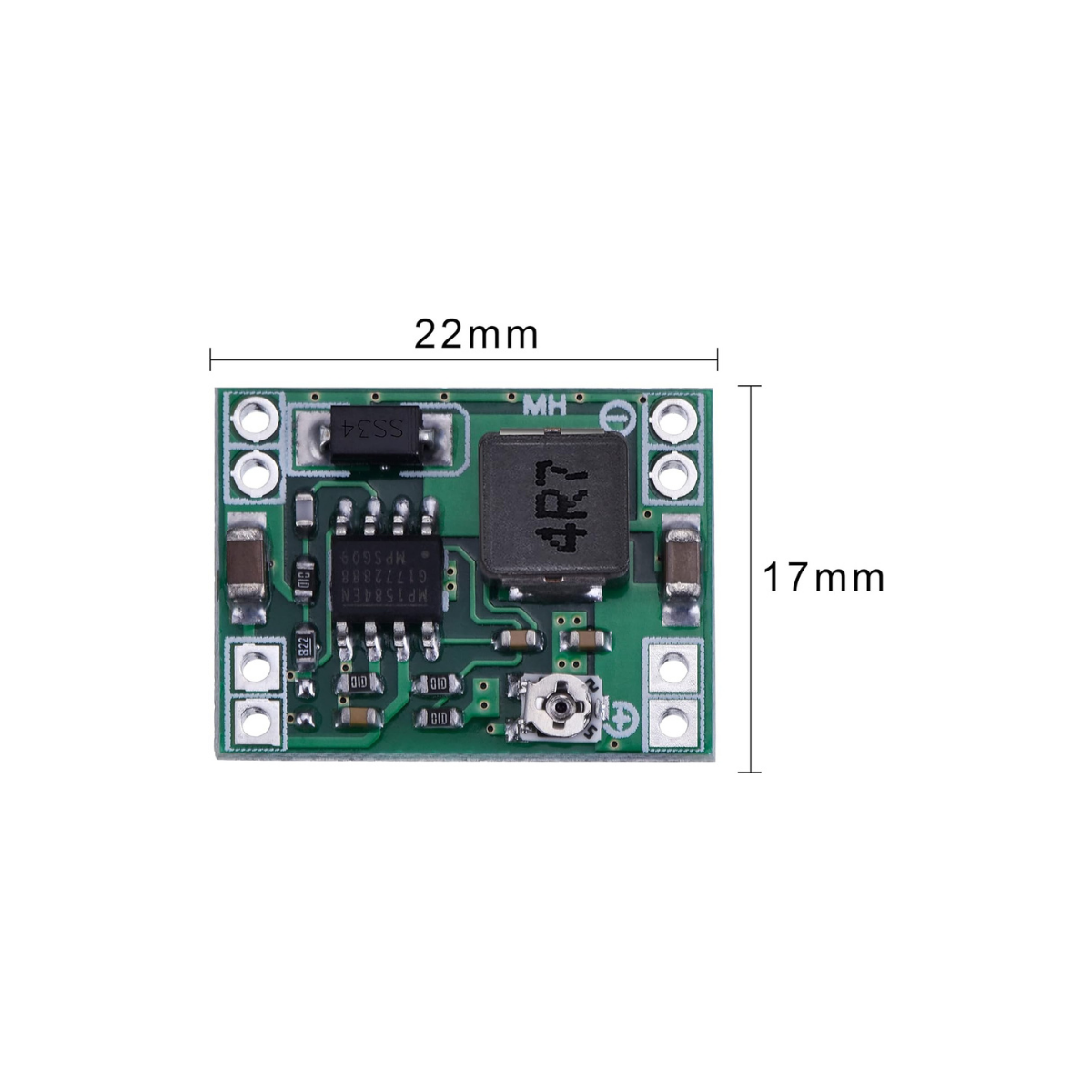 MP1584EN-9V (DC-DC Ayarlanabilir Voltaj Düşürücü Modülü)
