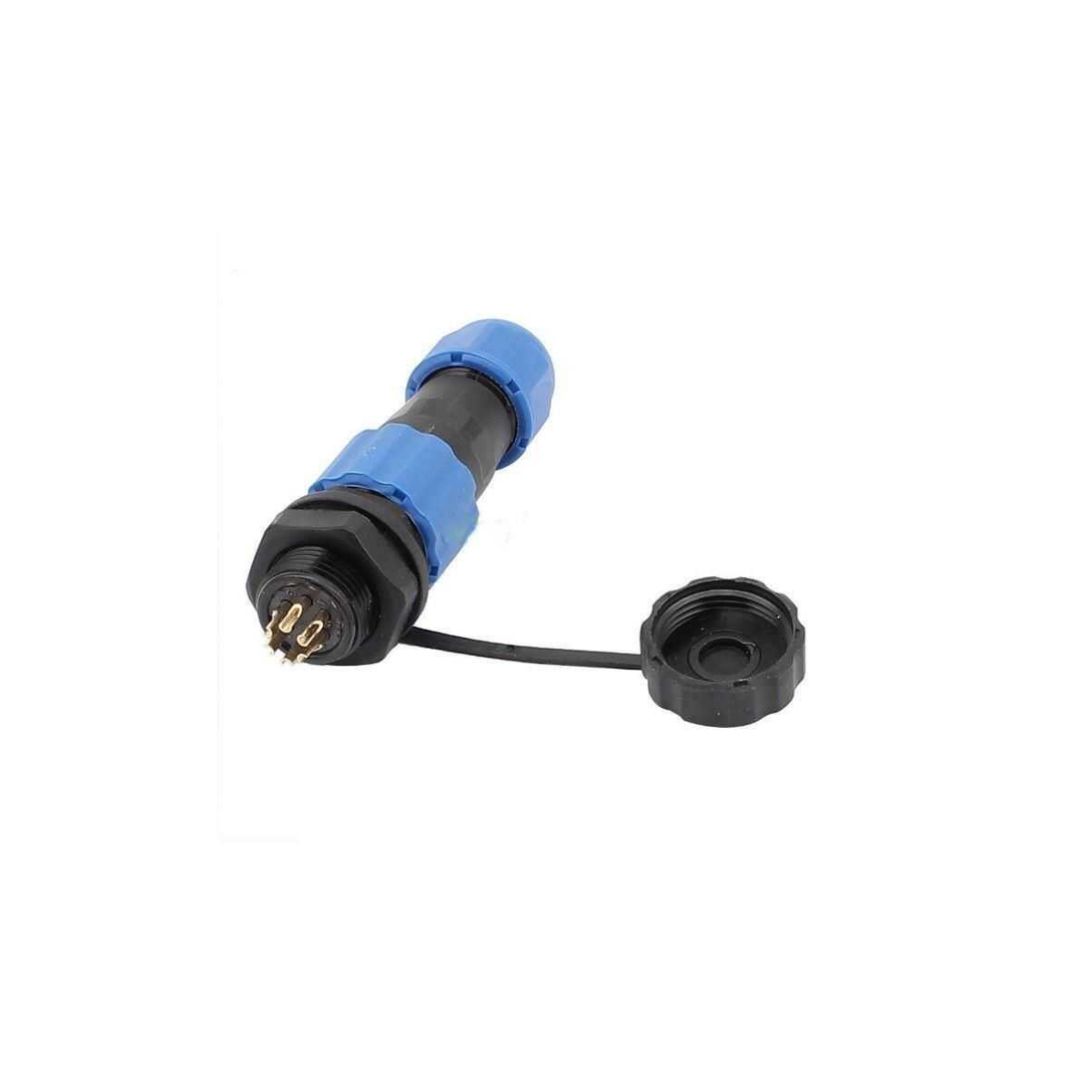 SD16 6 Pin 16mm Su Geçirmez Konnektör Takımı - Panel Tipi