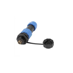 SD16 6 Pin 16mm Su Geçirmez Konnektör Takımı - Panel Tipi