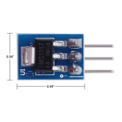 AMS1117 5V-3.3V Step-Down Regülatör