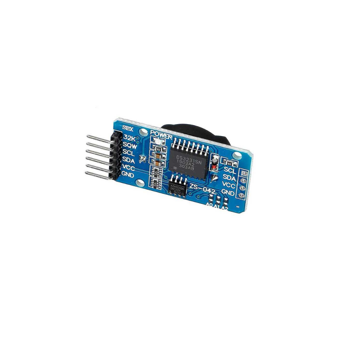 DS3231 Hassas RTC - 24C32 Eeprom Modülü ile Pil