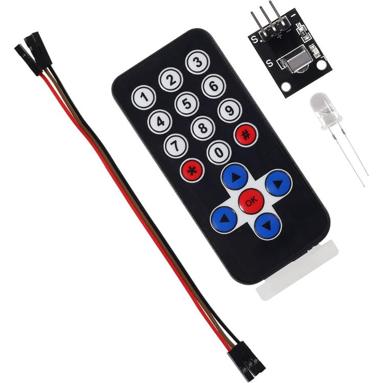 Arduino IR Uzaktan Kumanda Kiti - Pil Dahil