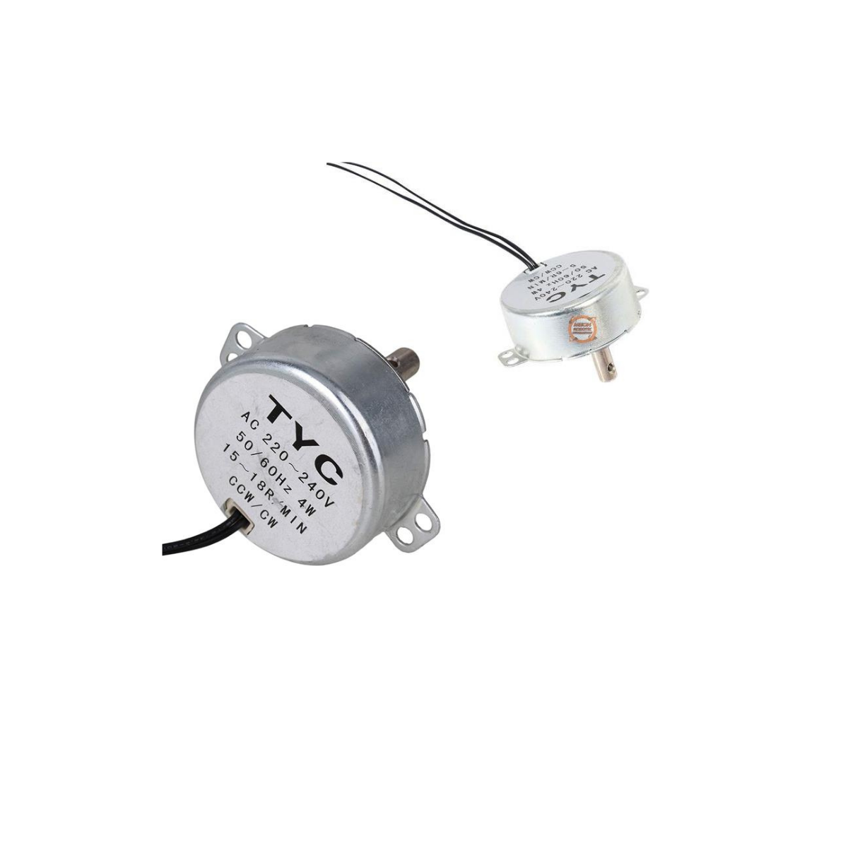 TYC-50 Senkron Motor AC220V, 4W, 15-18 RPM, CW