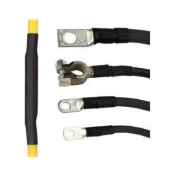 Isıyla Daralan Makaron Seti (127 Adet, Siyah)