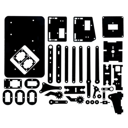 Robot Kol Pleksi Parçaları - Eğitim Seti