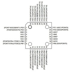 ATmega168PA-AU 8-bit 20MHz Mikrodenetleyici