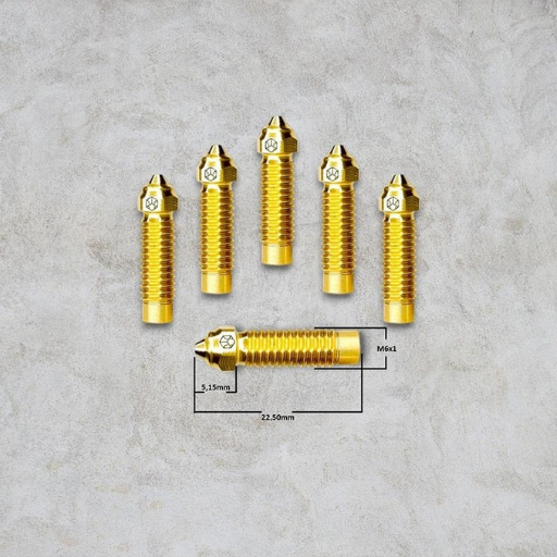 Elegoo Neptune 4 & 4 Pro Uyumlu CSA Nozzle 0.2 mm