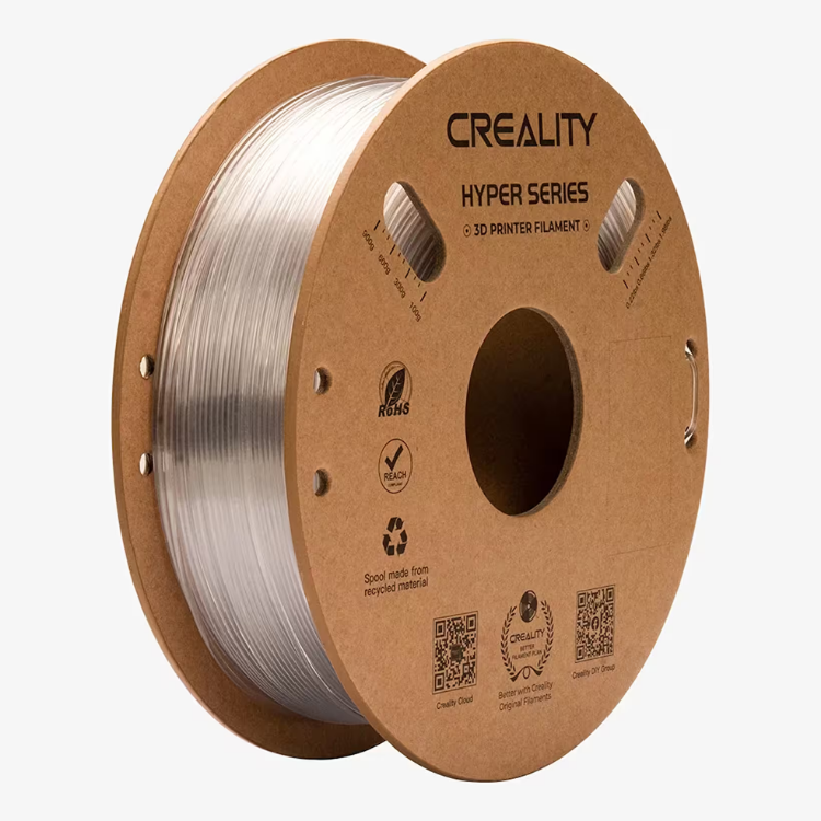 Creality Hyper PETG Filament Transparan 1.75mm 1kg