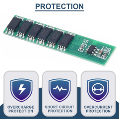 1-15A BMS 18650 Lityum Batarya Koruma Kartı