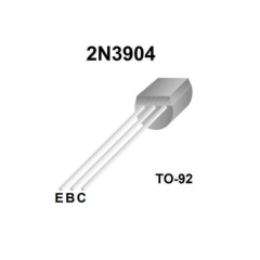 2N3904 NPN Transistör (BJT TO-92)