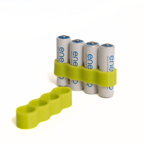 18650 Pil Uyumlu Pil Organizeri 3D Baskı