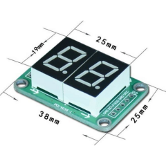 2 Digit 7 Segment Display Modülü