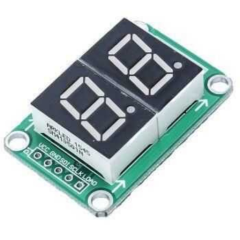 2 Digit 7 Segment Display Modülü