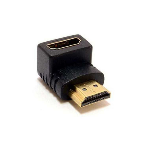 HDMI Dişi - Erkek Çevirici 90 Derece Dirsek Adaptör
