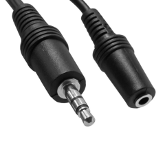 3.5mm Stereo Aux Kablo Dişi - Erkek 3 ve 5 m