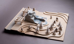 Modern Arazi Maketi – 3D Yazıcı ve CNC Kesim